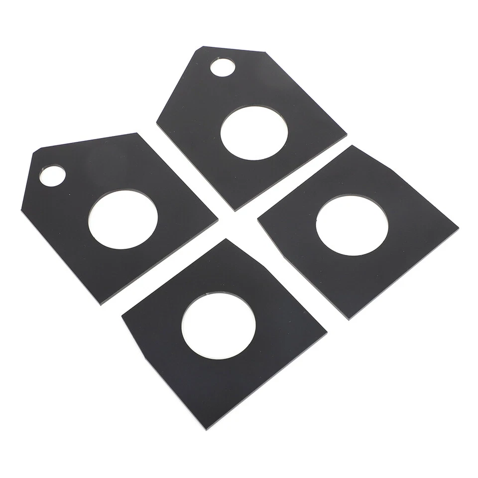 Para 67-69 Camaro Firebird Cuerpo Subchasis Montaje Placas Reparación 4 piezas 68-72 Nova EE. UU. Foto 4 de 4