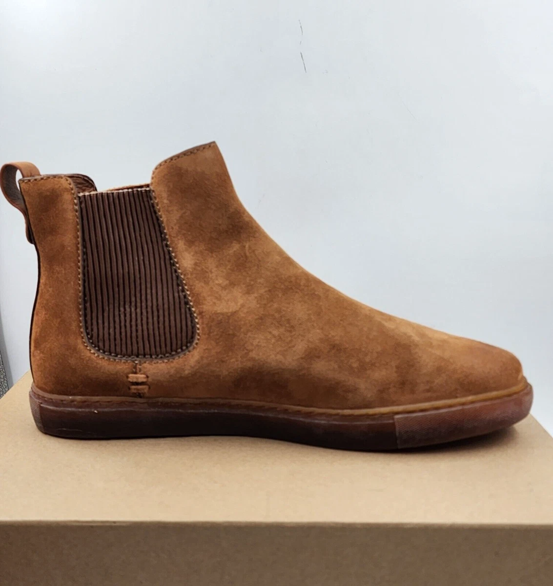Gentle Souls by Kenneth Cole Nyle Chelsea Boot Men s 11.5 Brown