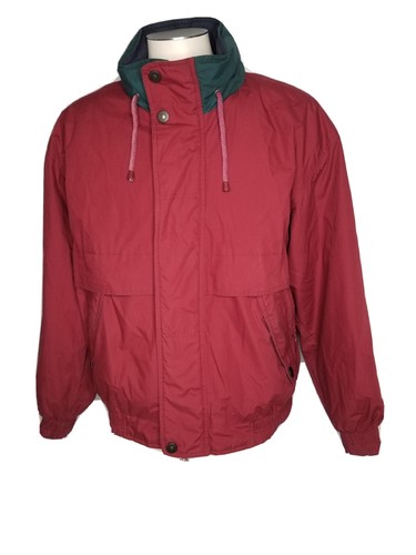 Mens L TOWNE by London Fog Burgundy 