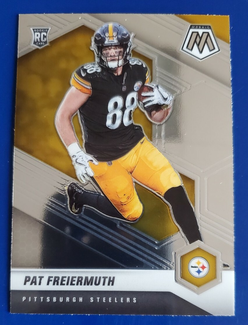 2021 Panini Mosaic Pat Freiermuth  Pittsburgh Steelers #332 RC
