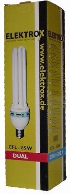Energiesparlampe Elektrox Dual 85 W, 2700/6500 K, 4U, E40-Fassung
