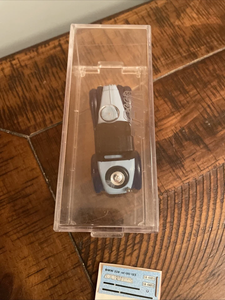 Vitesse 1/43 - BMW 328 Azul Diecast Vintage Coche Antiguo Stock Foto 4 de 4