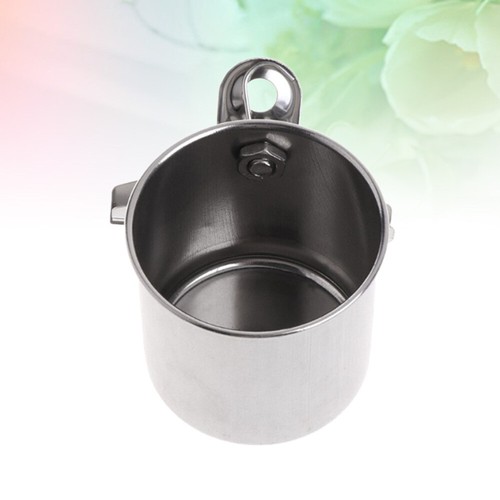 Stainless Steel Cup Bird Feeding Water Feeder for Birds Parrot Food Bowl
