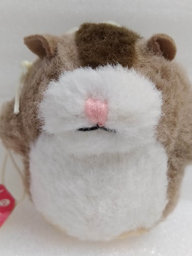 Vintage Bandai 2000 Hamtaro Hamster Plush Strap Doll with Tag - Picture 2 of 15