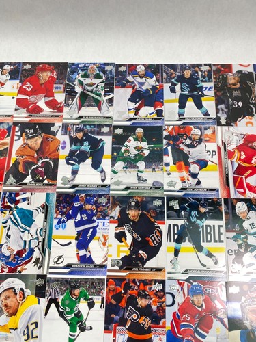 Upper Deck Series 2 2023-24 NHL Hockey Card LOT 166 Total Base and Insert - Picture 4 of 11