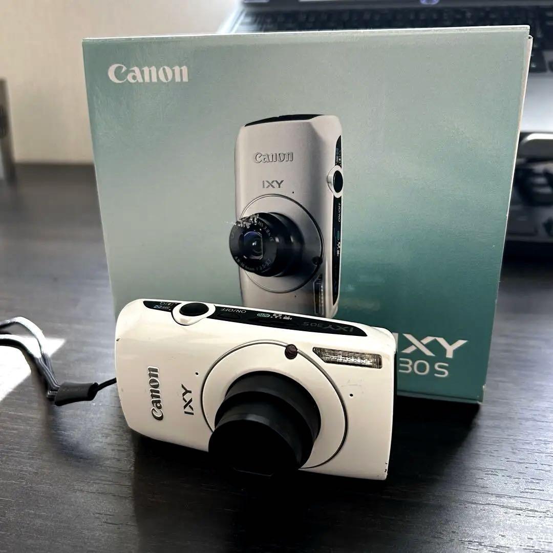 ☆実用美品☆ Canon キャノン IXY 30S 高画質&コンパクト シルバー