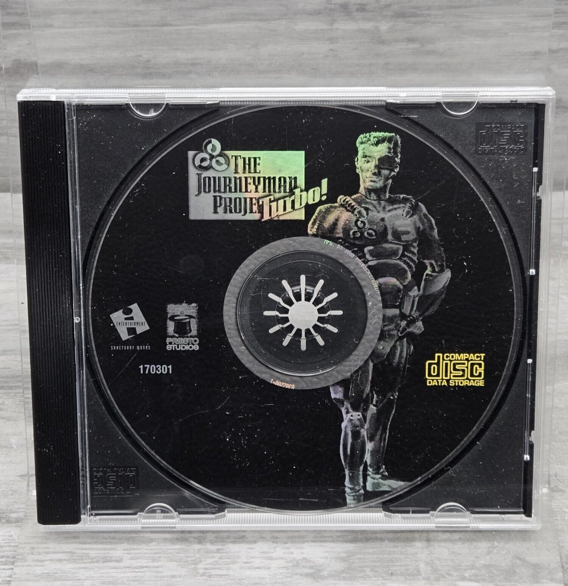 練習出品　THE BEST OF THE SQUARE CD The Journeyman Project Turbo PC CD ROM Game Disc Only 1993 | eBay
