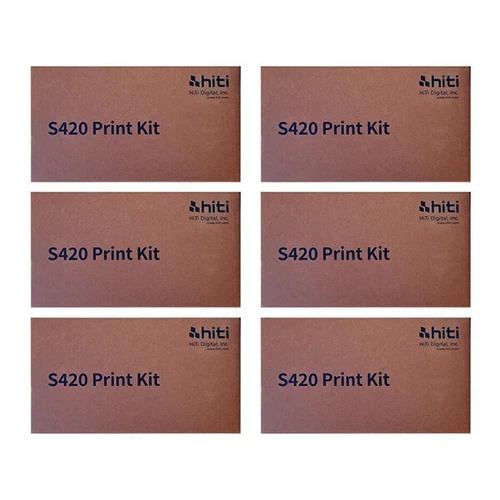 HiTi S420 Carta + Ribbon 10X15 SCATOLA 6 CONFEZIONI A100 (Totale 600 Stampe)