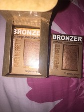 3 Mary-KateandAshley Paper Me Pretty Bronzer on the go MakeUp sheets Sunkissed