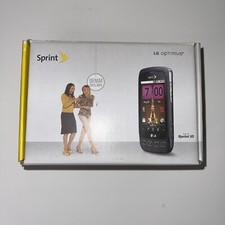 LG Optimus cell phone used with box parts only no charger e1