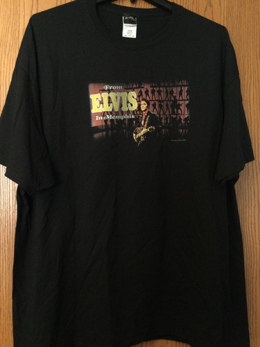 Elvis Presley - “From Elvis In Memphis” -Black Shirt - 3XL- Elvis Presley