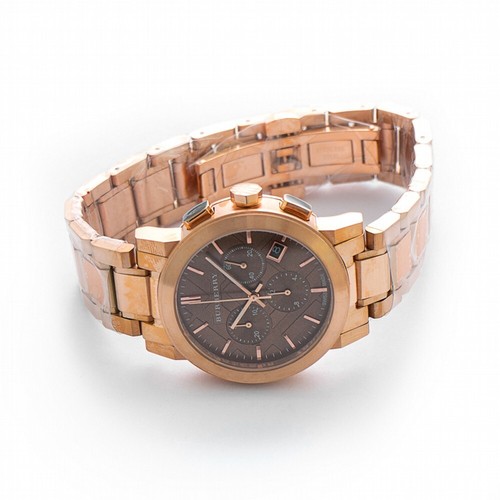 Burberry The City Rose Gold-Tone Unisex Watch BU9754 - 第 2/4 張圖片