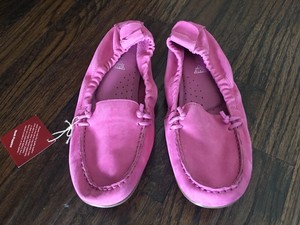 New Women S Hush Puppies Ceil Loafers Slip Ons Shoes Pink