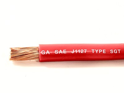 1 Gauge Battery Cable RED SAE J1127 SGT Automotive Power Wire MADE IN - Foto 3