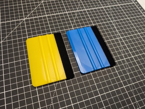2 count 4" Felt Edge Squeegee Car Vinyl Wrap Decal Application - Foto 5 di 6