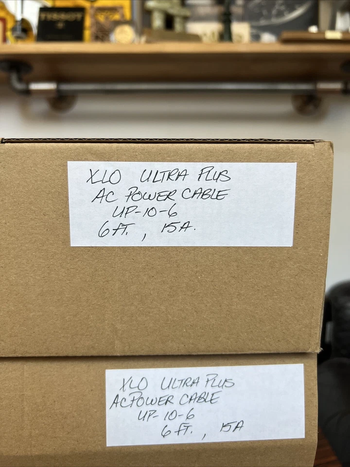 Genuine XLO Ultra Plus AC Power Cable UP-10-6 6ft - 1.5m 15 A With Case And Box - Image 4 of 4