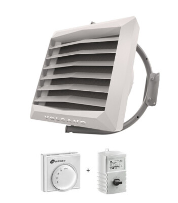 Lufterhitzer VOLCANO VR mini AC 3-20kW + Drehzahl-Regler ARW 0,6/1 + Thermostat