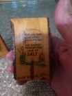 Vintage Wooden Tombstone Souvenir Salt & Pepper Shakers Silver Dollar City  — photo 2