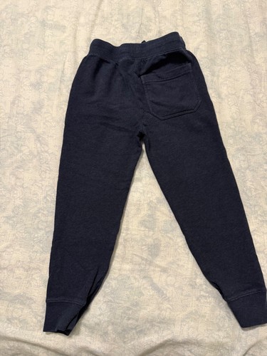 Blue Hanna Andersson Sweat Pants with Zip Pockets Size 120 (U.S. 6-7) - Picture 3 of 3