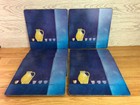 Bundle 8 x Square Placemats Blue Potcher And Cup Design
