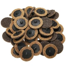 USA MADE 2" Coarse surface conditioning Pads Roll Lock Sanding Disc 25 pieces