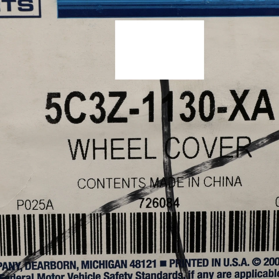 Cubierta de rueda trasera Super Duty Ford F250 F350 F450 2004-2011 OEM NUEVA GENUINA Foto 3 de 3
