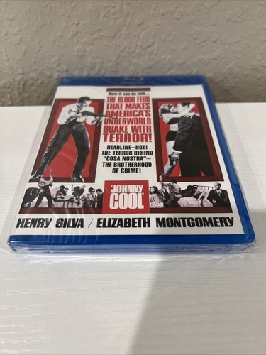 JOHNNY COOL (1963) BLU-RAY SCORPION RELEASING NEW SEALED HENRY SILVA NEO-NOIR - Picture 6 of 14