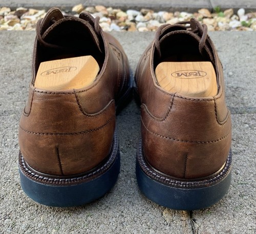 Cole Haan Grand.OS Budapester Oxford Freizeit elegante Schuhe Herren 9,5 cognac braun C21110 - Bild 5 von 11
