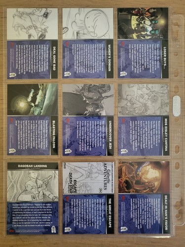 Topps Star Wars Galaxy Series 5 2010 Complete Cards Set Excellent Condition - Picture 6 of 24