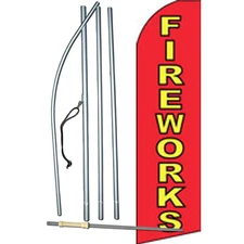 Fireworks Swooper Flag Kit