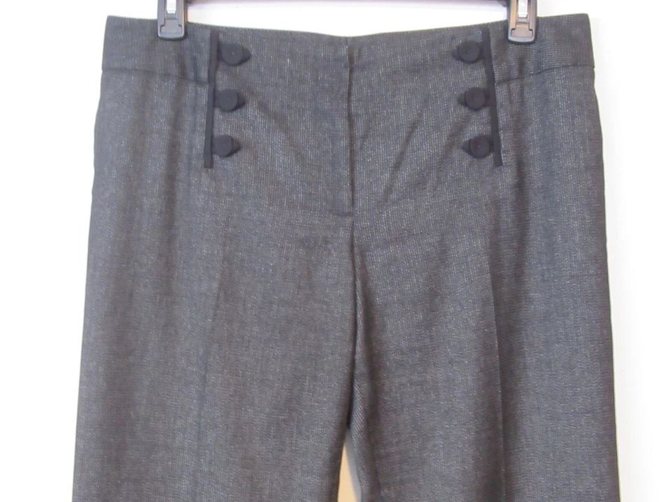 Classiques Entier 3825 Pierna Recta Vestido Carrera Pantalones Negro Gris Mujer 12 Largo Foto 2 de 4