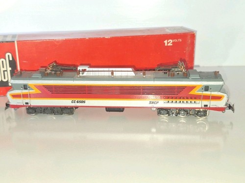Jouef 8436 SNCF CC6505 electric Loco. Excellent cond. HO. 2rail DC analogue. Box