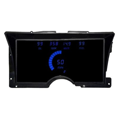 For Chevy C1500 92-94 Intellitronix Direct Fit LED Digital Gauge Panel, Blue