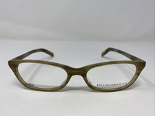 Donna Karan Japan 8810 214 50-16-140 Olive Horn Full Rim Eyeglasses Frame V192