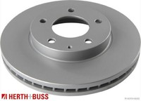 2X Bremsscheibe Herth+Buss Jakoparts J3303056 2 Bremsscheiben Vorderachse