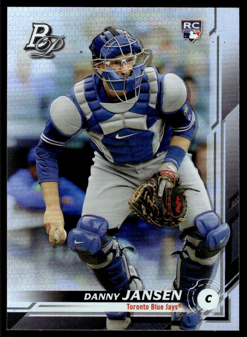 2019 BOWMAN PLATINUM DANNY JANSEN RC #14 RC TORONTO BLUE JAYS 1179