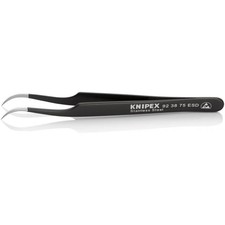 KNIPEX - 92 38 75 ESD Tools - Precision Tweezers, ESD 923875ESD 