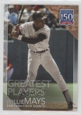 2019 Update 150 Years of Professional Baseball Greatest Players Willie Mays 0df1