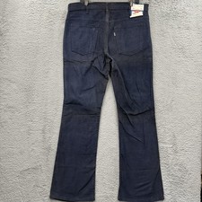 Levi's 646 1517 Brown Corduroy Pants 80s Bell Bottom USA Made 36x34 Disco Boho