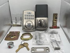 Kwikset SmartCode 260 Electronic Keypad Deadbolt Satin Nickel SmartKey