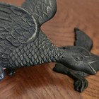Vintage Cast Metal Ducks In Flight — photo 6