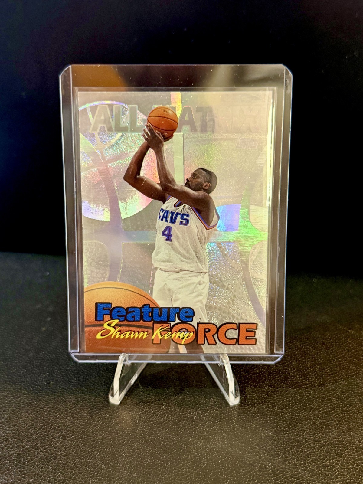 1999-00 Topps - All-Matrix Shawn Kemp #AM4 Cleveland Cavaliers