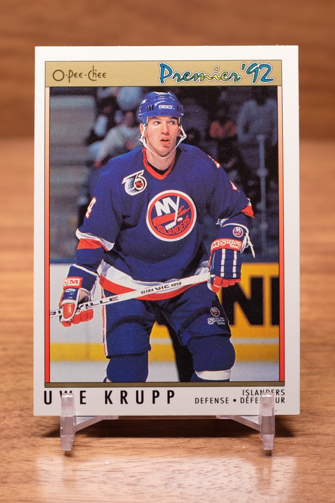 1991-92 O-Pee-Chee Premier - Uwe Krupp #140