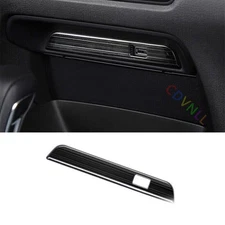 For Mazda CX-30 2020-24 Black Stainless Central Console USB Socket Cover Trim 1X