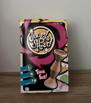 Jungle Speed Schnelles Karten-Familienspiel von Asmodee sehr guter Zustand