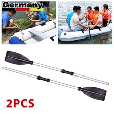 2x Paddel Doppelpaddel Hilfspaddel Stechpaddel Kanupaddel Kajak Schlauchboot DHL
