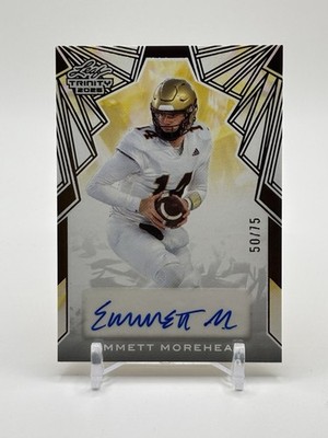 Emmett Morehead 2025 Leaf Trinity Autographs Bronze /75 - Minnesota Gophers