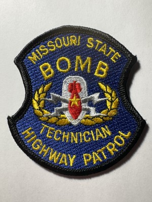 Missouri State Highway Patrol Bomb Technician Patch