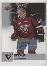 2019-20 Upper Deck CHL Star SP Auto Justin Sourdif #326 Auto a2n