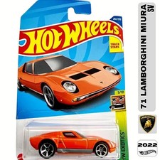 2022 Hot Wheels '71 Lamborghini Miura SV HW Exotics 5/10 HCV34 1:64